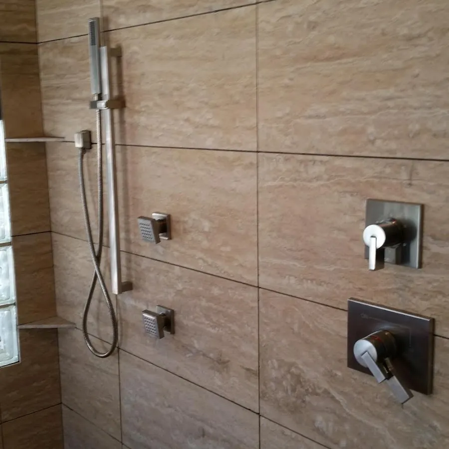 Shower fixture installation for Water Heater Replacement in Clemmons